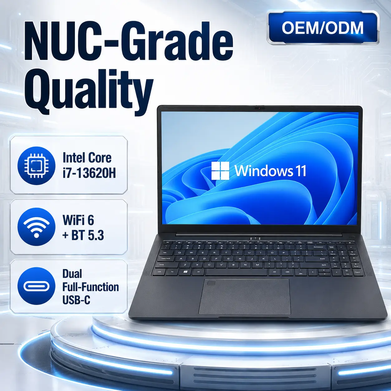 New 16 Inch Intel Core I5 12450H Two Screen Business Laptop Win11 Pro 1TB/2TB/4TB DDR4 Dual Screen Touch Laptop