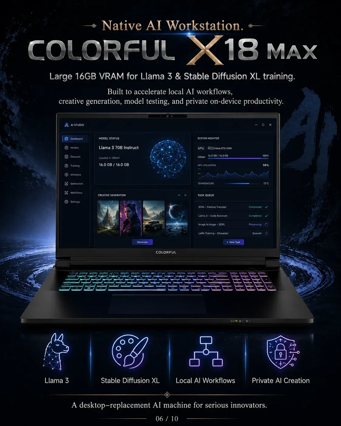 Colorful X18 MAX product detail 2