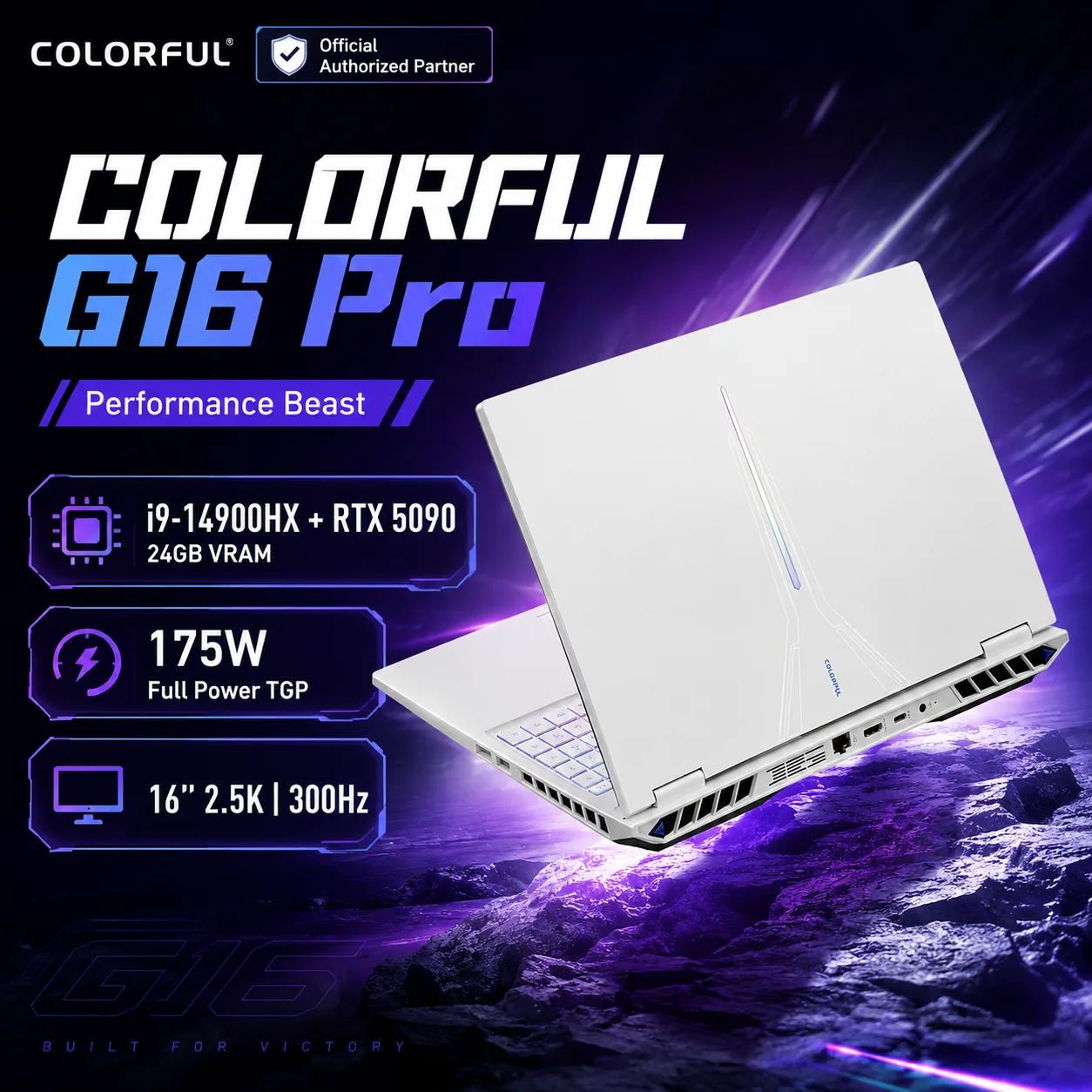 G16 Pro RTX Gaming Laptop