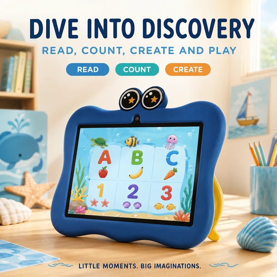 Kids Android Learning Tablet with WiFi and 16GB Storage
